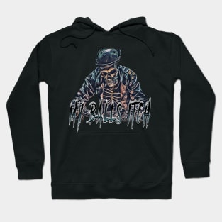 My Balls Itch Dark Skeleton Hoodie